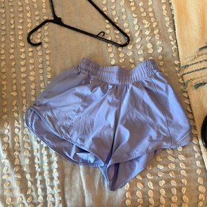 Periwinkle/purple Hotty hot shorts